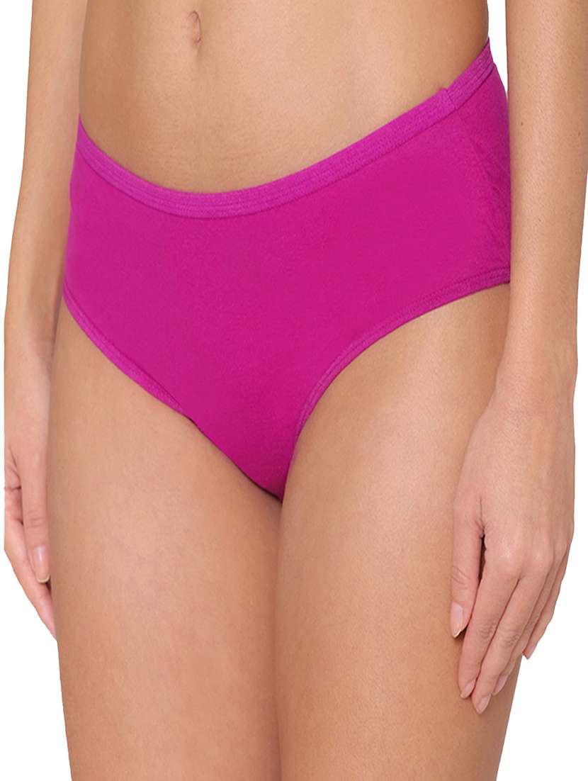 multi colored cotton blend hipster panty - 22083154 -  Standard Image - 2