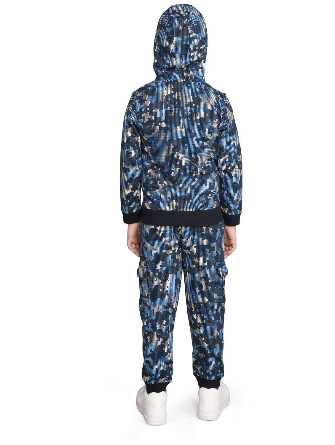 boys printed long sleeve hooded full length sets - 22083256 -  Standard Image - 2
