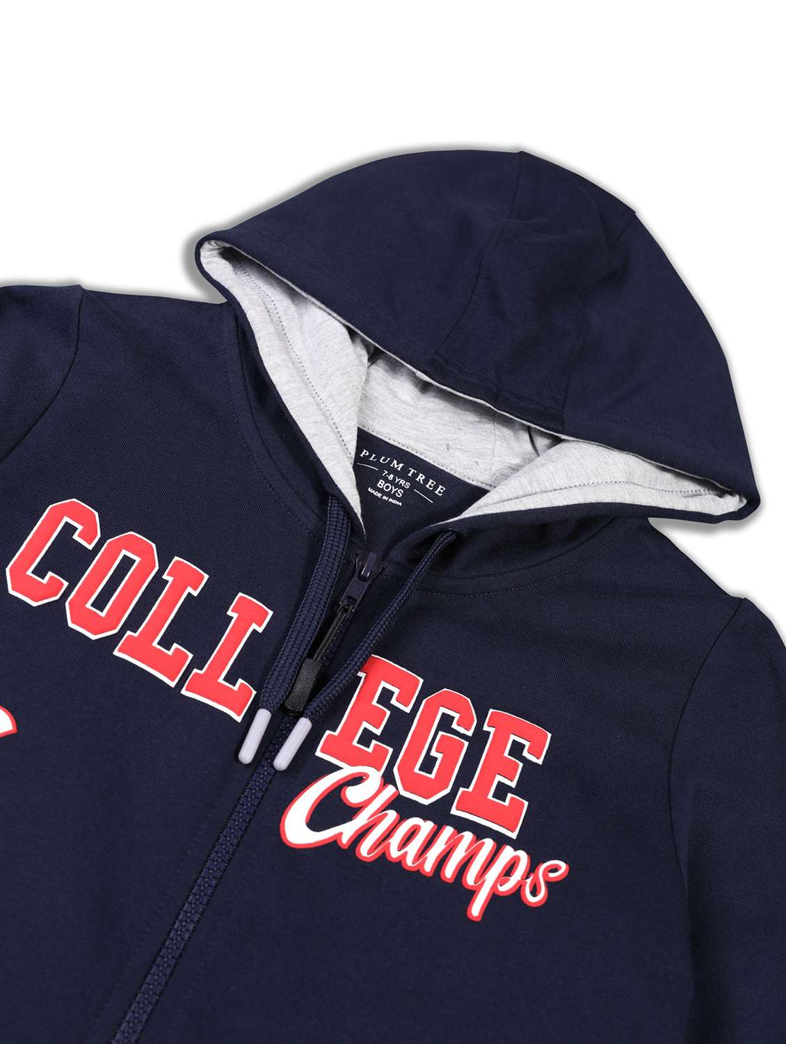 boys printed long sleeve hooded sweatshirt - 22083278 -  Standard Image - 2