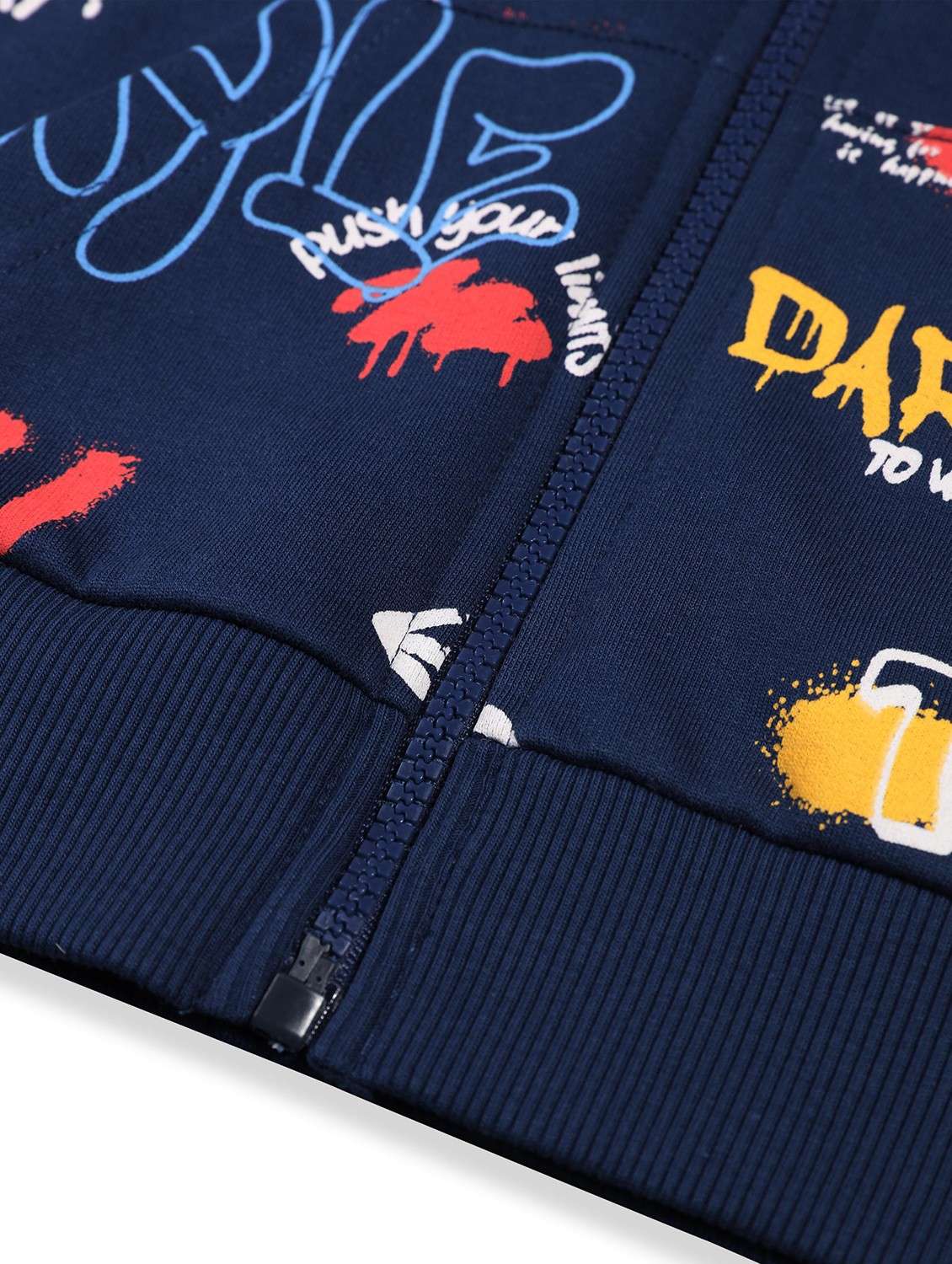 boys printed long sleeve hooded sweatshirt - 22083280 -  Standard Image - 2