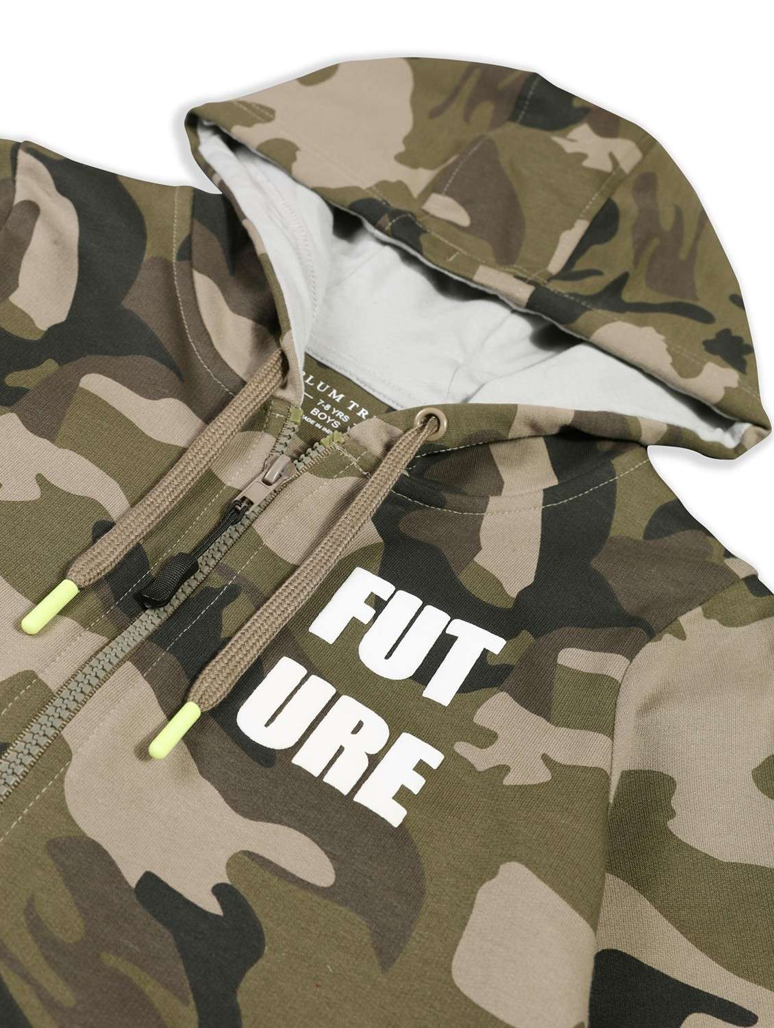 boys printed long sleeve hooded sweatshirt - 22083281 -  Standard Image - 2