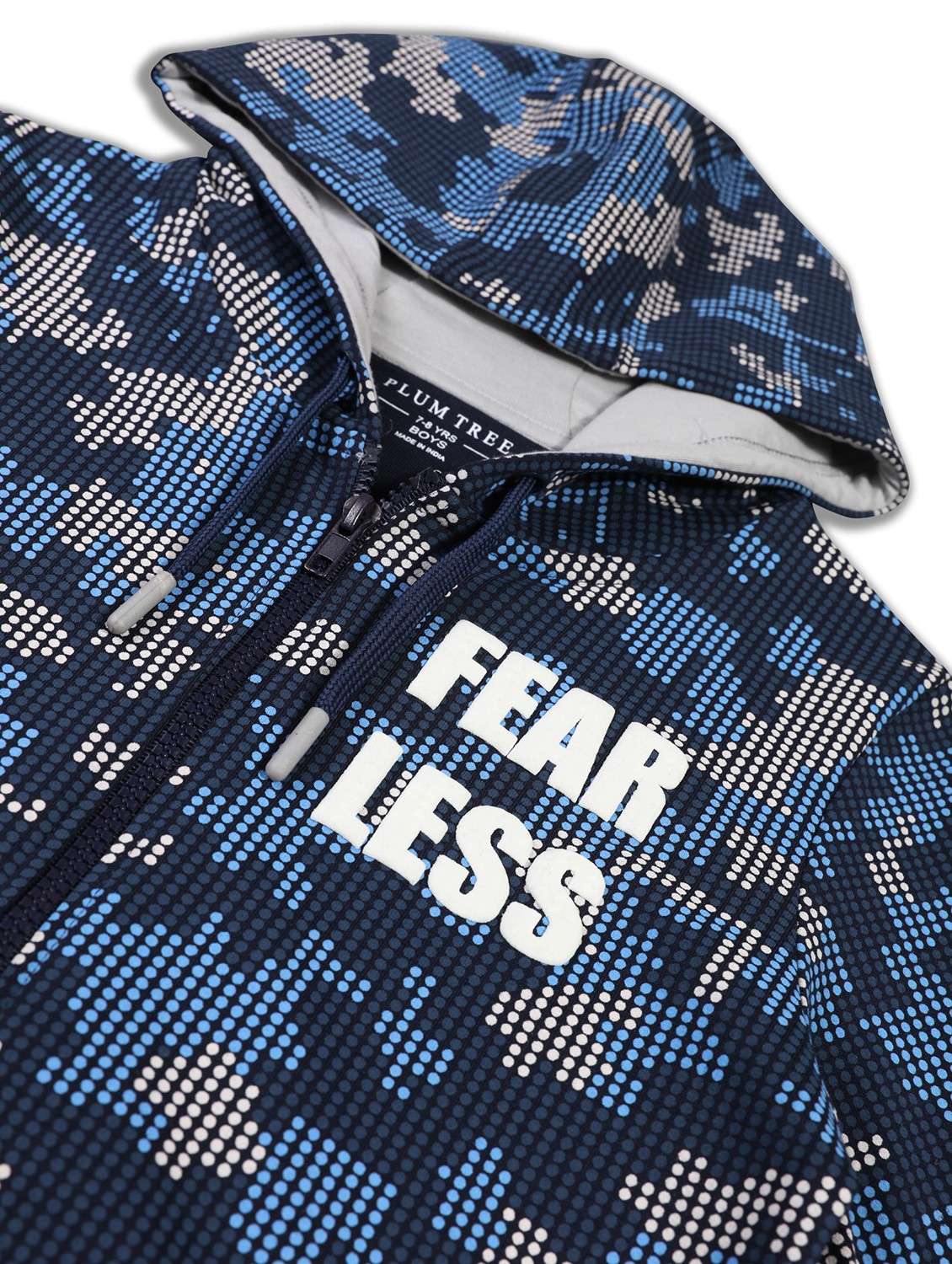 boys printed long sleeve hooded sweatshirt - 22083282 -  Standard Image - 2