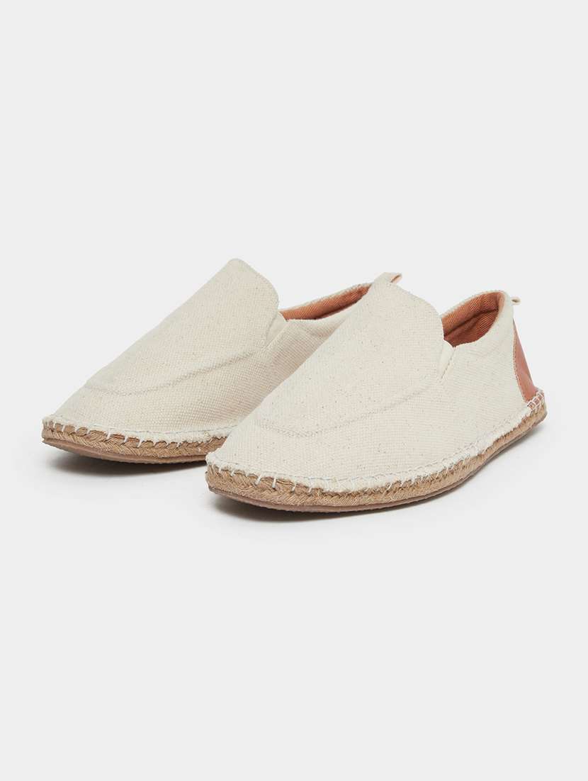 men off white slip on espadrille - 22083429 - Zoom Image - 0