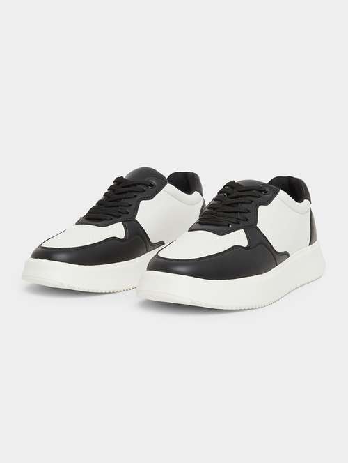 men color block lace up sneaker - 22083437 -  Standard Image - 0