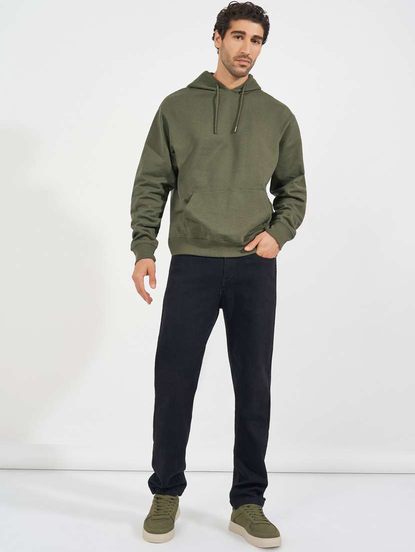 men solid long sleeve regular fit sweatshirt - 22083442 -  Standard Image - 2