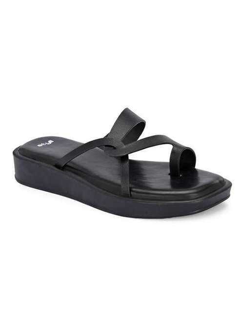 women black slip on wedge - 22083458 -  Standard Image - 0