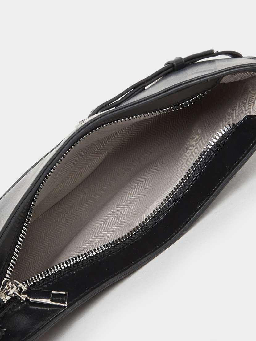 women black solid handbag - 22083469 - Standard Image - 2