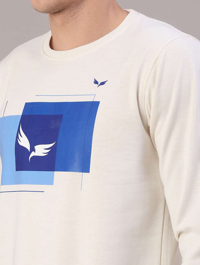 men printed long sleeve sweatshirt - 22083722 -  Standard Image - 2