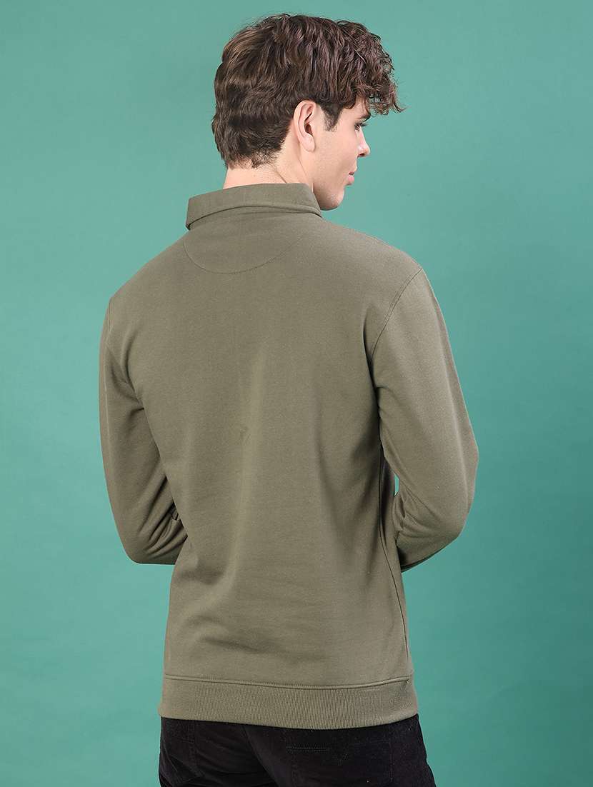 men color block long sleeve regular fit sweatshirt - 22083882 -  Standard Image - 2