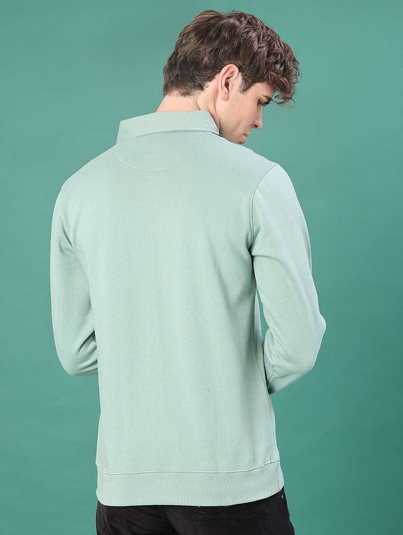 men color block long sleeve regular fit sweatshirt - 22083883 -  Standard Image - 2