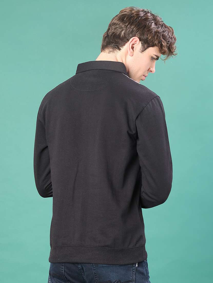 Men Color Block Long Sleeve Regular Fit Sweatshirt - 22083884 -  Standard Image - 2