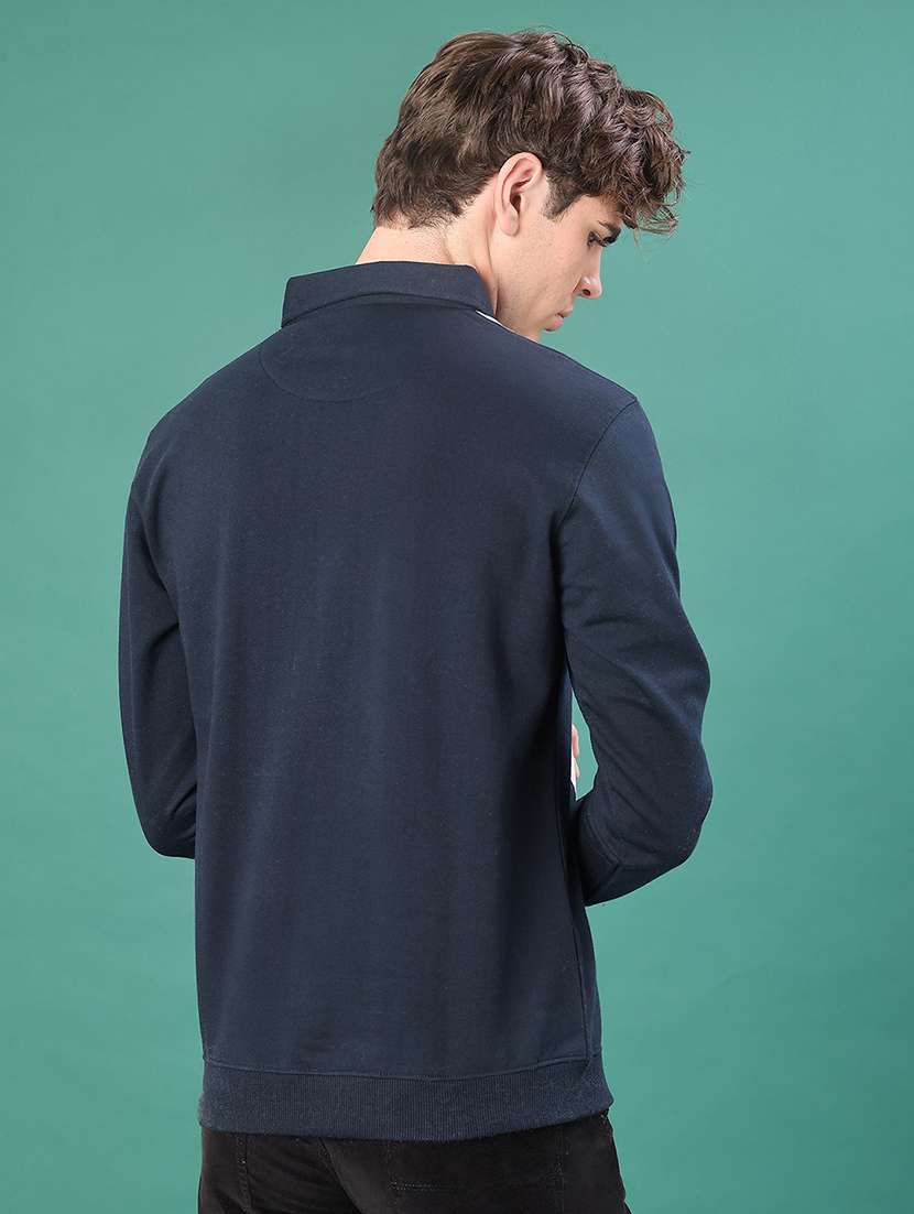 men color block long sleeve regular fit sweatshirt - 22083887 -  Standard Image - 2