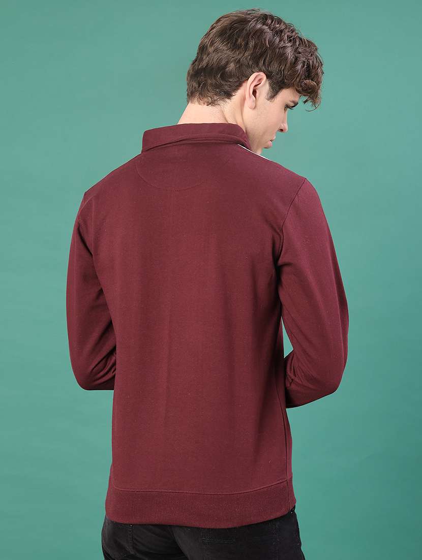 men color block long sleeve regular fit sweatshirt - 22083890 -  Standard Image - 2