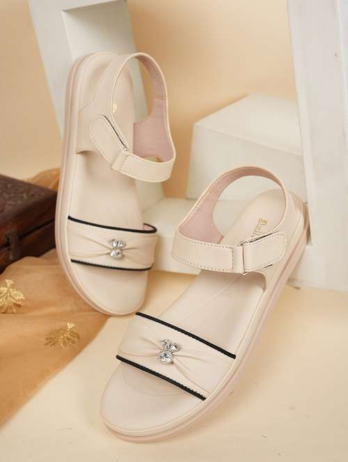 women solid back strap wedge - 22084613 - Standard Image - 0
