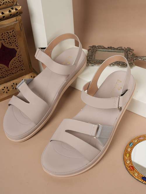 women solid back strap wedge - 22084620 - Standard Image - 0