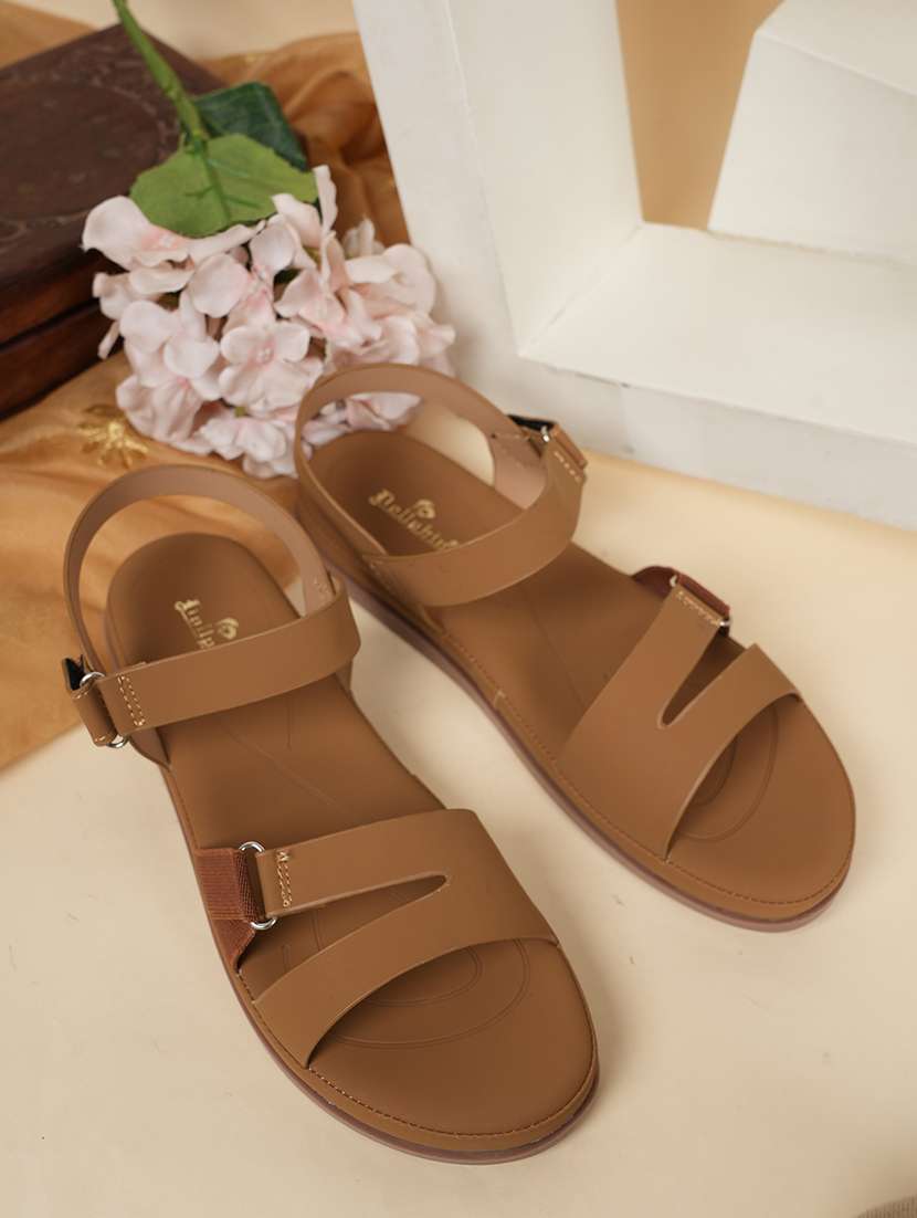 women solid back strap wedge - 22084621 -  Zoom Image - 0
