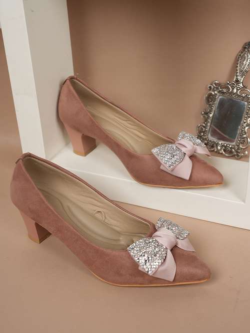 women cream slip on pump - 22084674 -  Standard Image - 0