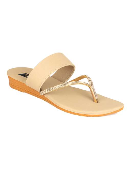 women solid slip on flat sandals - 22085251 - Standard Image - 0