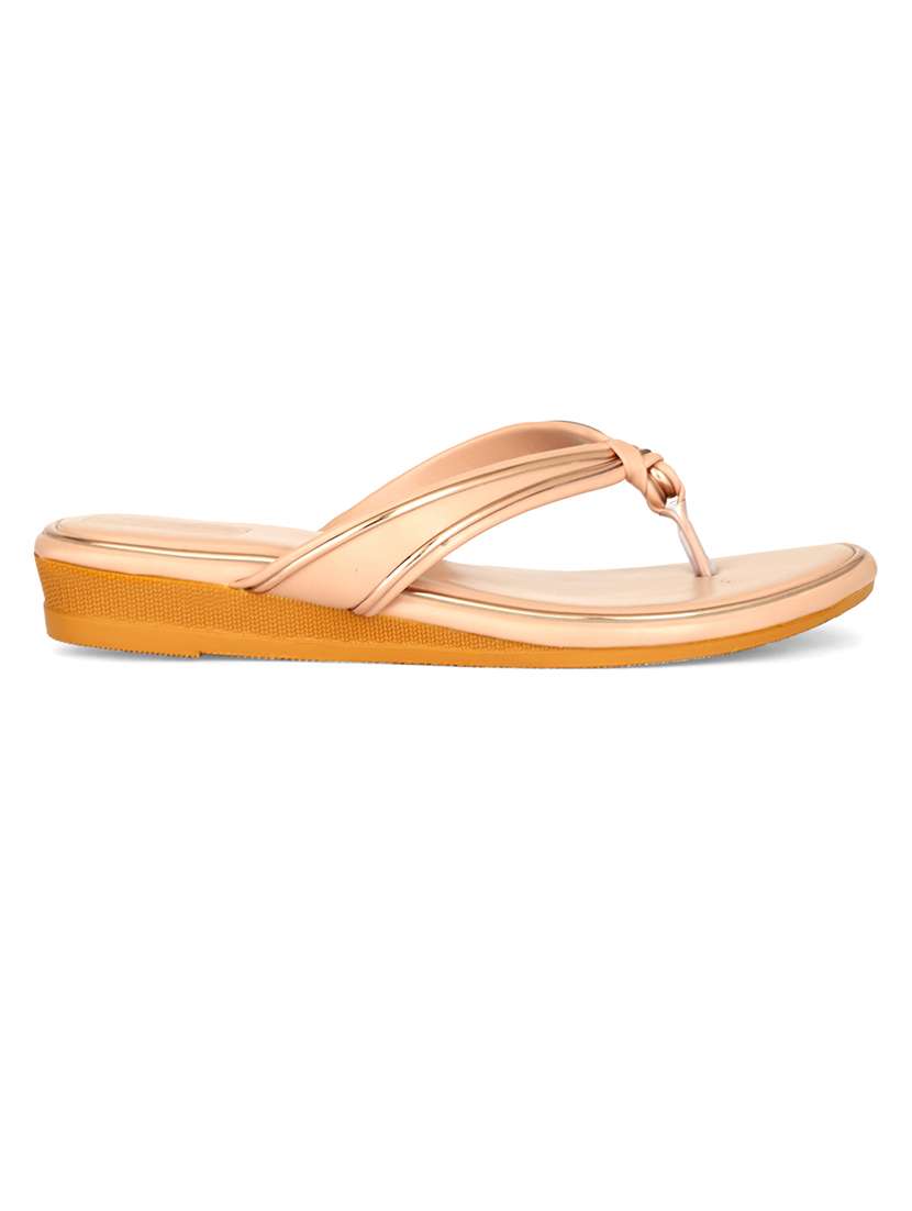 women solid slip on flat sandals - 22085266 - Standard Image - 2