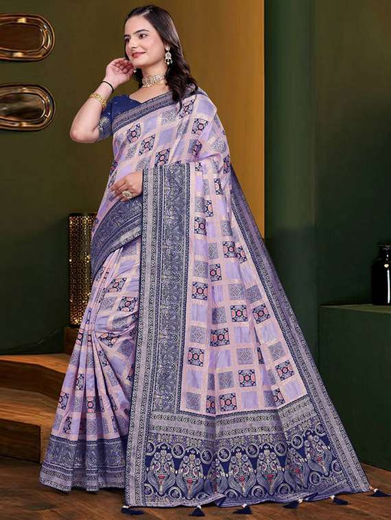 women self design banarasi saree with blouse - 22085914 - Standard Image - 2