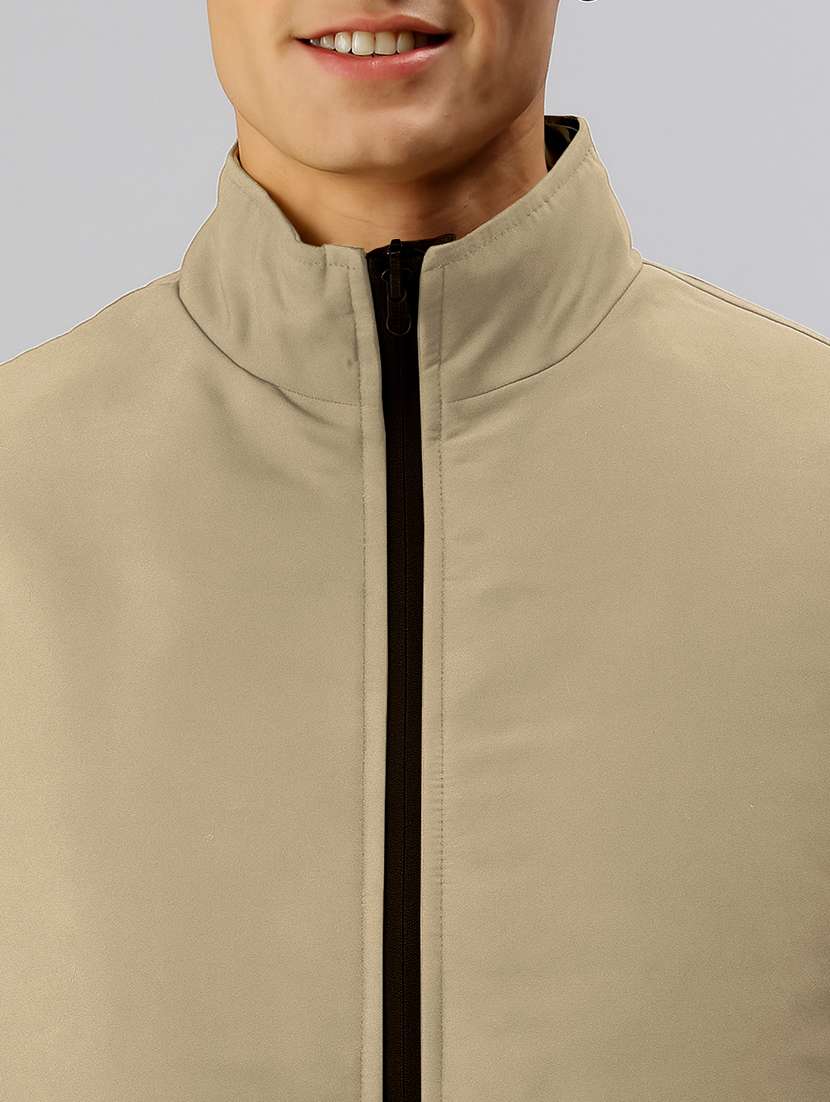men solid long sleeve reversible bomber jacket - 22085966 -  Standard Image - 7