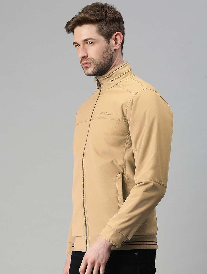 men solid long sleeve bomber jacket - 22085967 -  Standard Image - 2