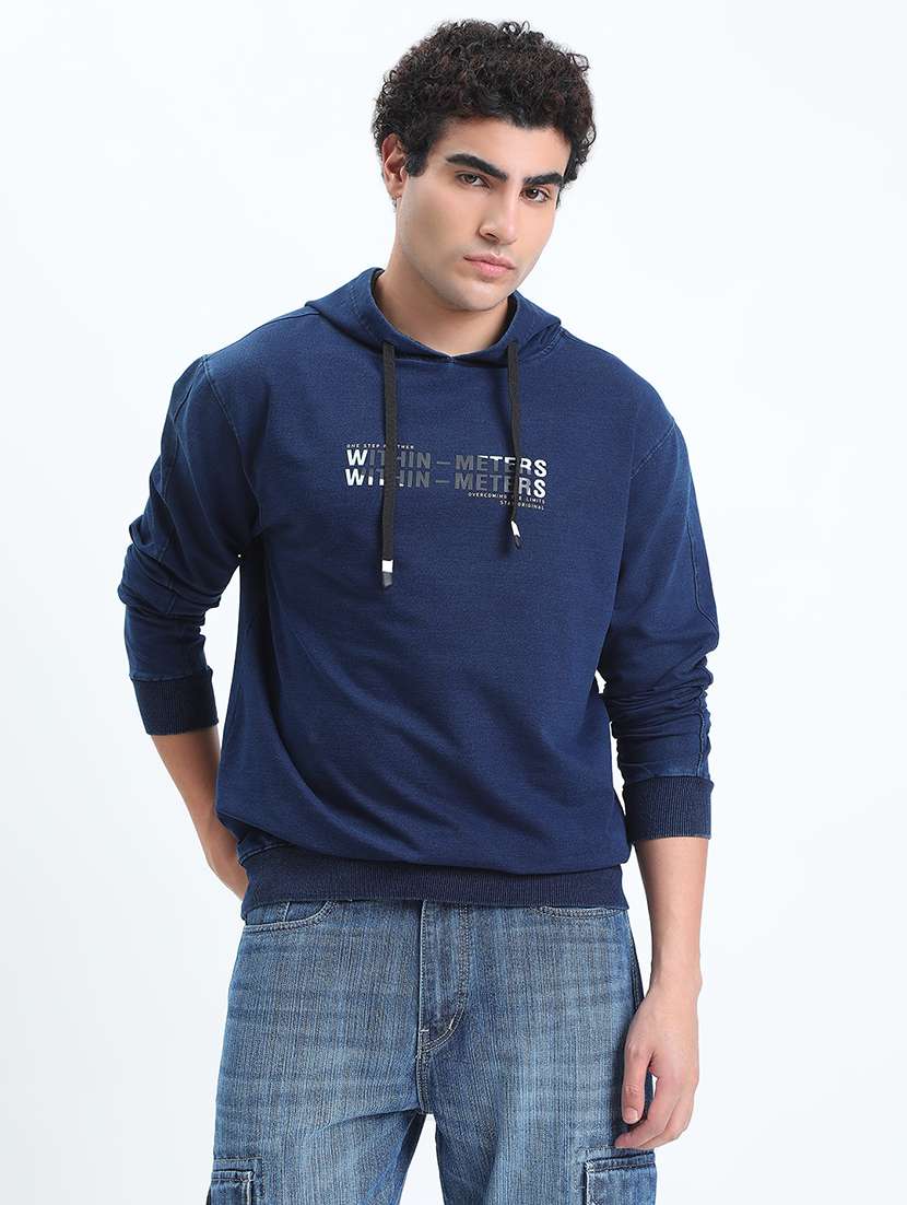 men chest print long sleeve regular fit sweatshirt - 22086006 -  Standard Image - 2