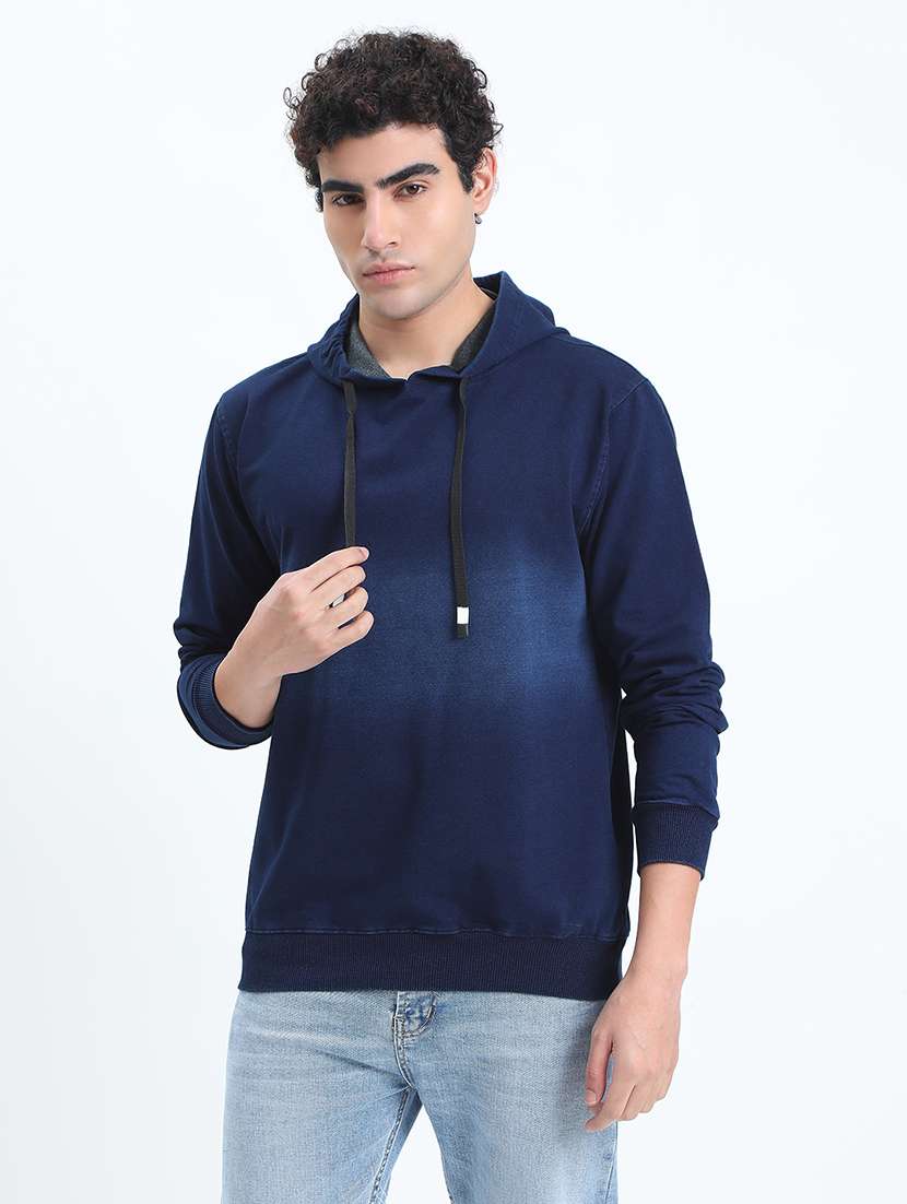 men solid long sleeve regular fit sweatshirt - 22086007 -  Standard Image - 2