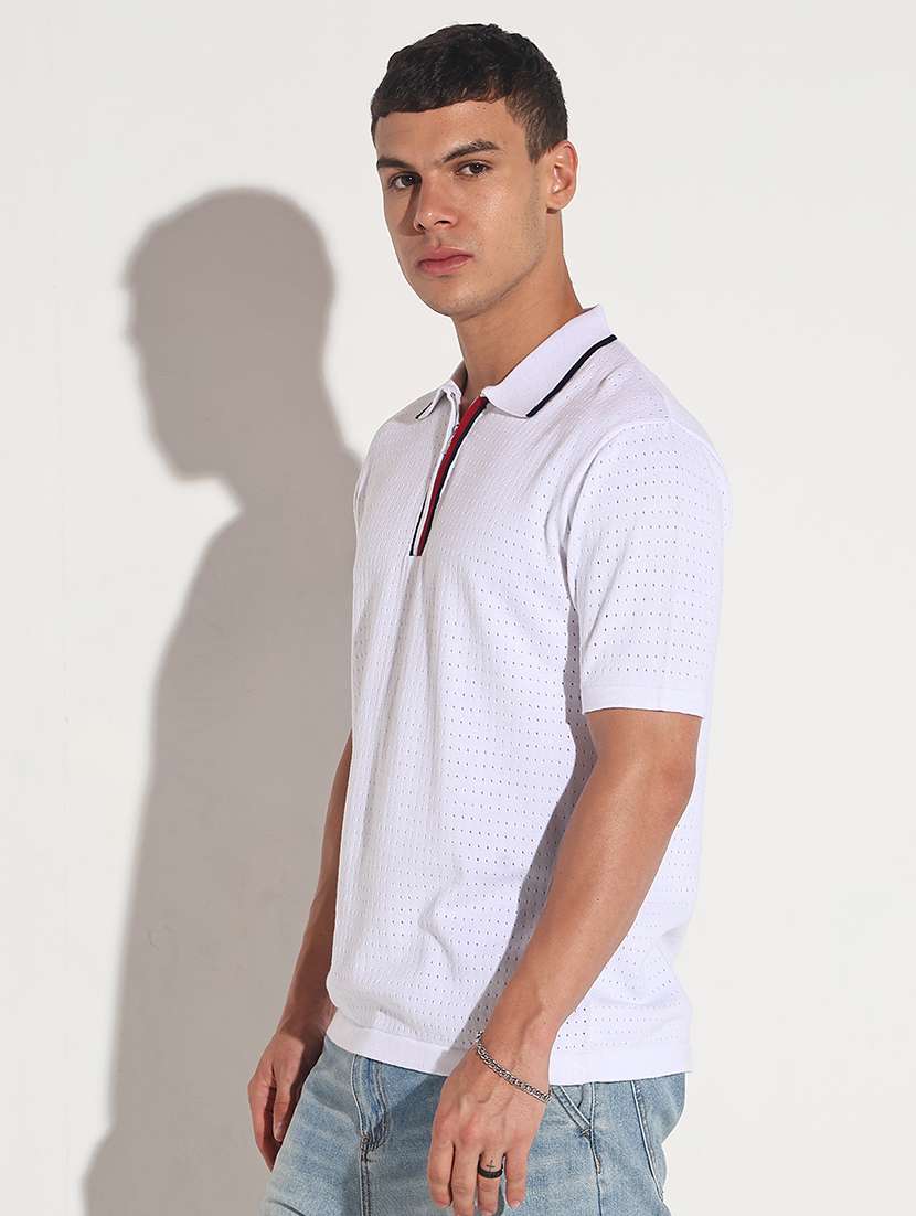 men solid short sleeve regular fit polo t-shirt - 22086160 -  Standard Image - 2