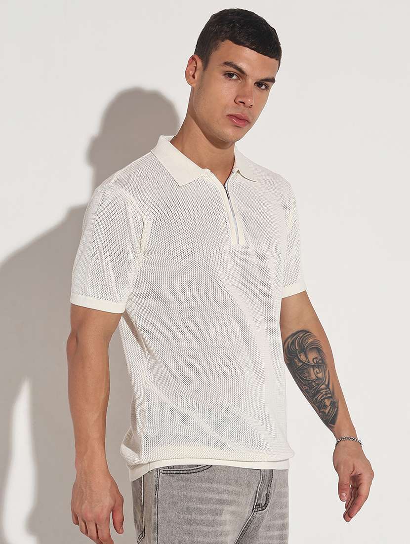 men self design short sleeve regular fit polo t-shirt - 22086167 -  Standard Image - 2