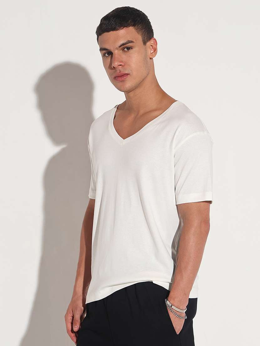 men solid short sleeve regular fit t-shirt - 22086168 -  Standard Image - 2