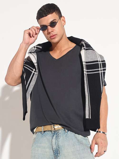 men solid short sleeve regular fit t-shirt - 22086171 -  Standard Image - 0