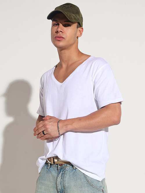 men solid short sleeve regular fit t-shirt - 22086173 - Standard Image - 0