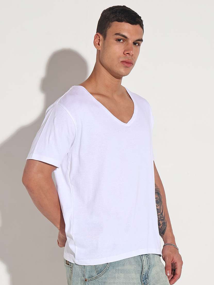 men solid short sleeve regular fit t-shirt - 22086173 - Standard Image - 2