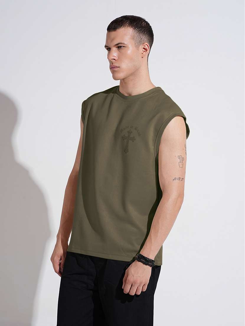 men front & back print round neck regular fit t-shirt - 22086179 -  Standard Image - 2