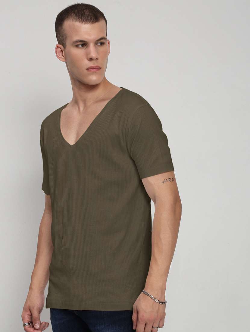 men solid short sleeve regular fit t-shirt - 22086199 -  Standard Image - 2