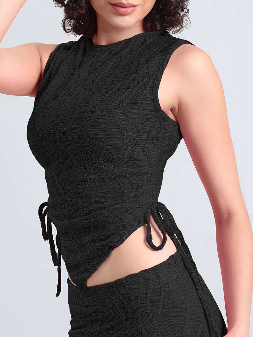 women self designed top and skirt co-ord top - 22086314 -  Standard Image - 2