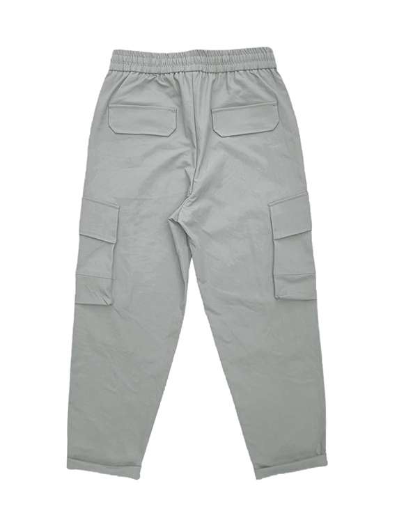 men solid mid rise regular fit cargo - 22086496 - Standard Image - 2