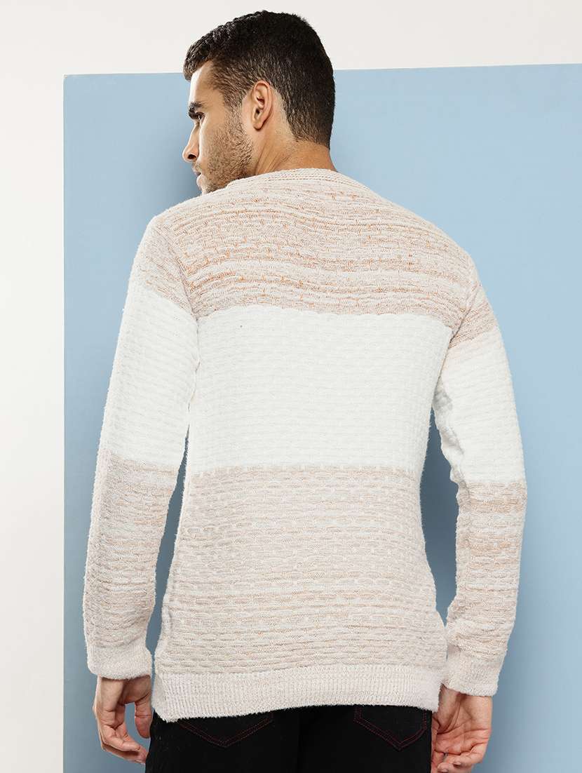 men self design long sleeve regular fit pullover  - 22086591 -  Standard Image - 2