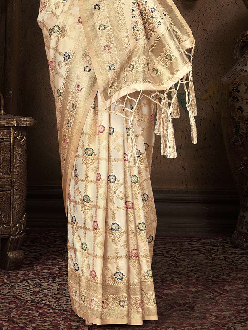 women self design banarasi saree with blouse - 22086701 -  Standard Image - 2