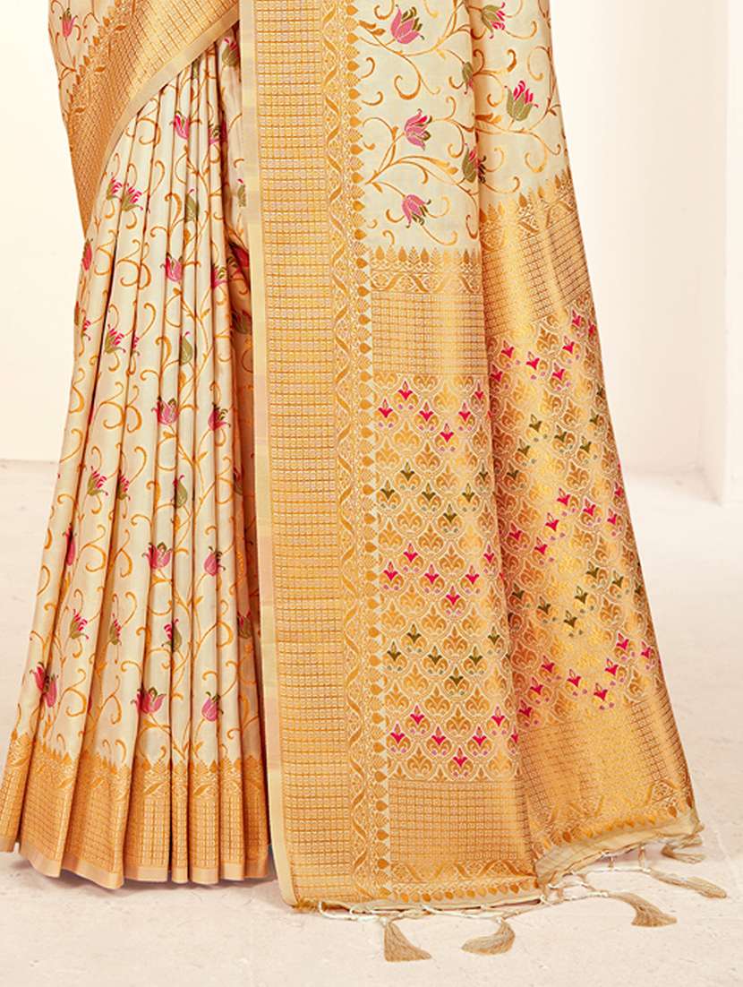 women self design banarasi saree with blouse - 22086711 -  Standard Image - 2