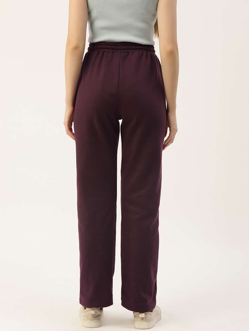 women solid mid rise straight trouser - 22086858 -  Standard Image - 2