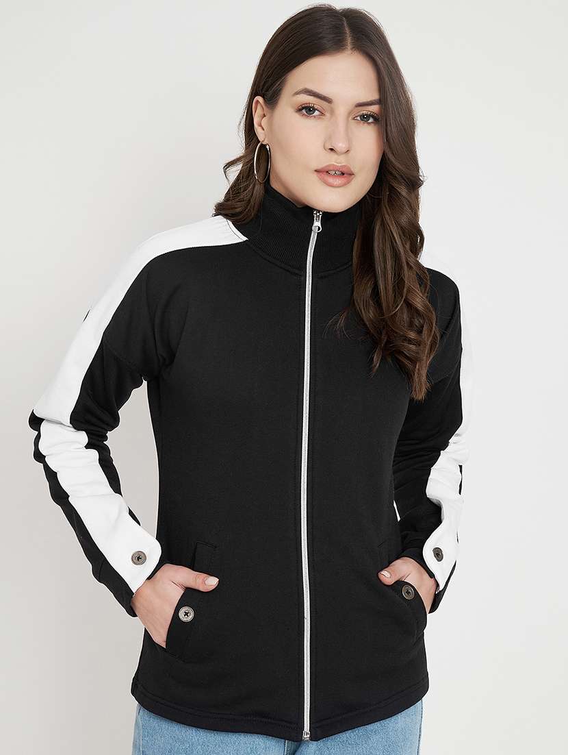 women tapered long sleeve sweatshirt - 22086958 -  Standard Image - 2