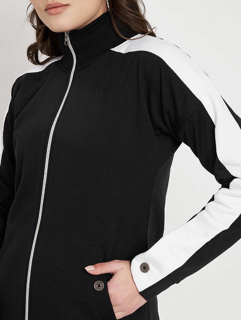 women tapered long sleeve sweatshirt - 22086958 -  Standard Image - 7