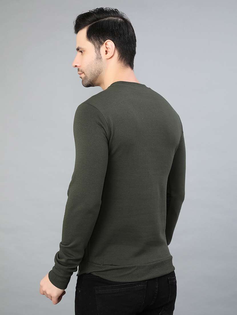 men printed long sleeve sweatshirt - 22087399 -  Standard Image - 2