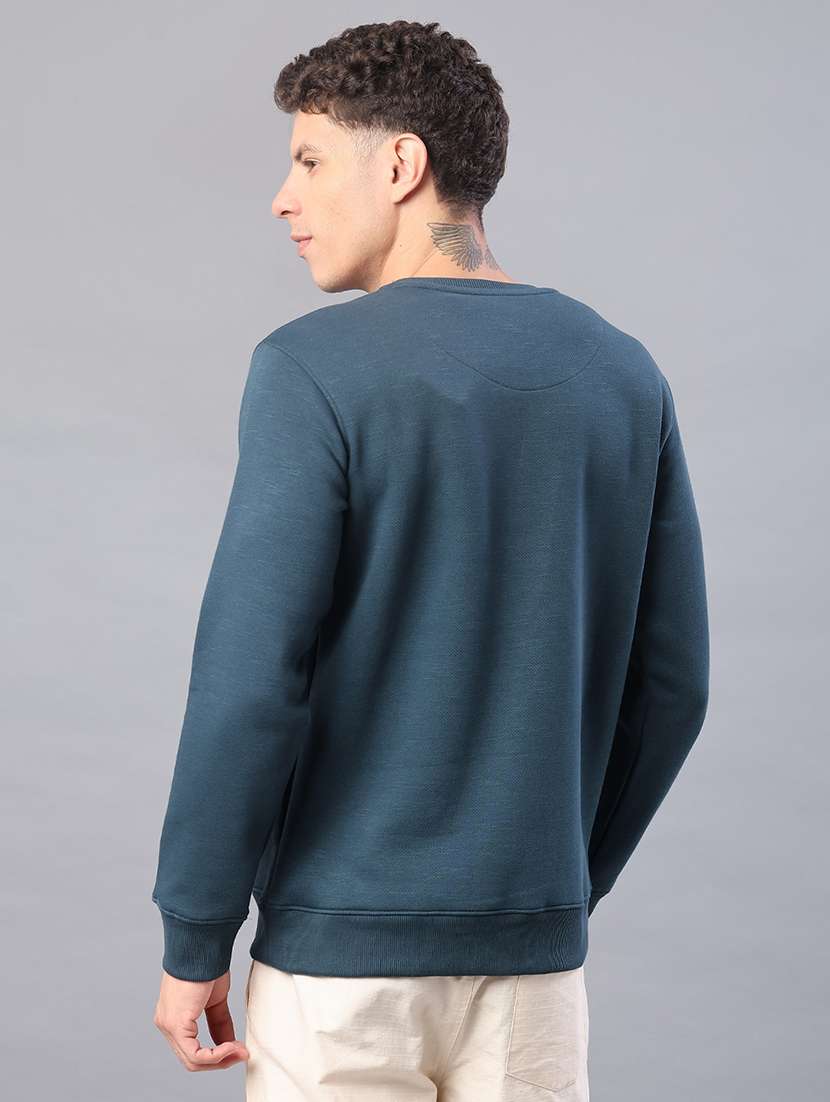 men chest print long sleeve regular fit sweatshirt - 22087575 -  Standard Image - 2