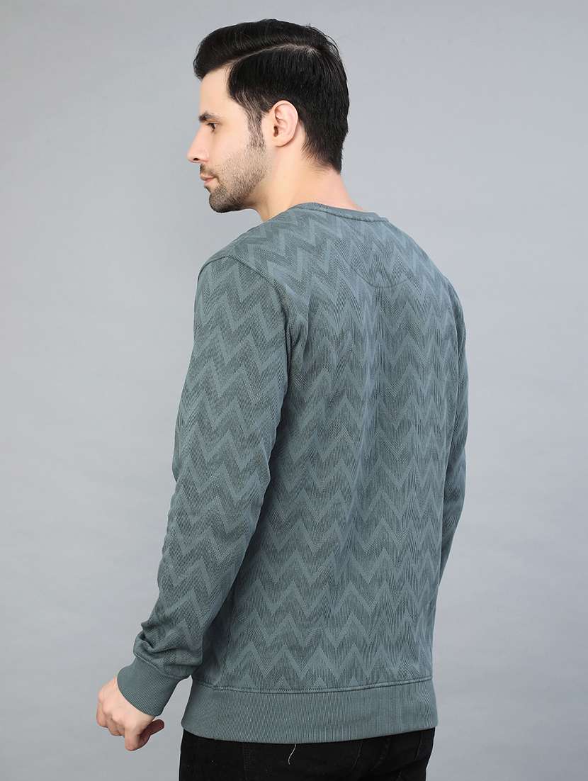 men printed long sleeve regular fit sweatshirt - 22087578 -  Standard Image - 2