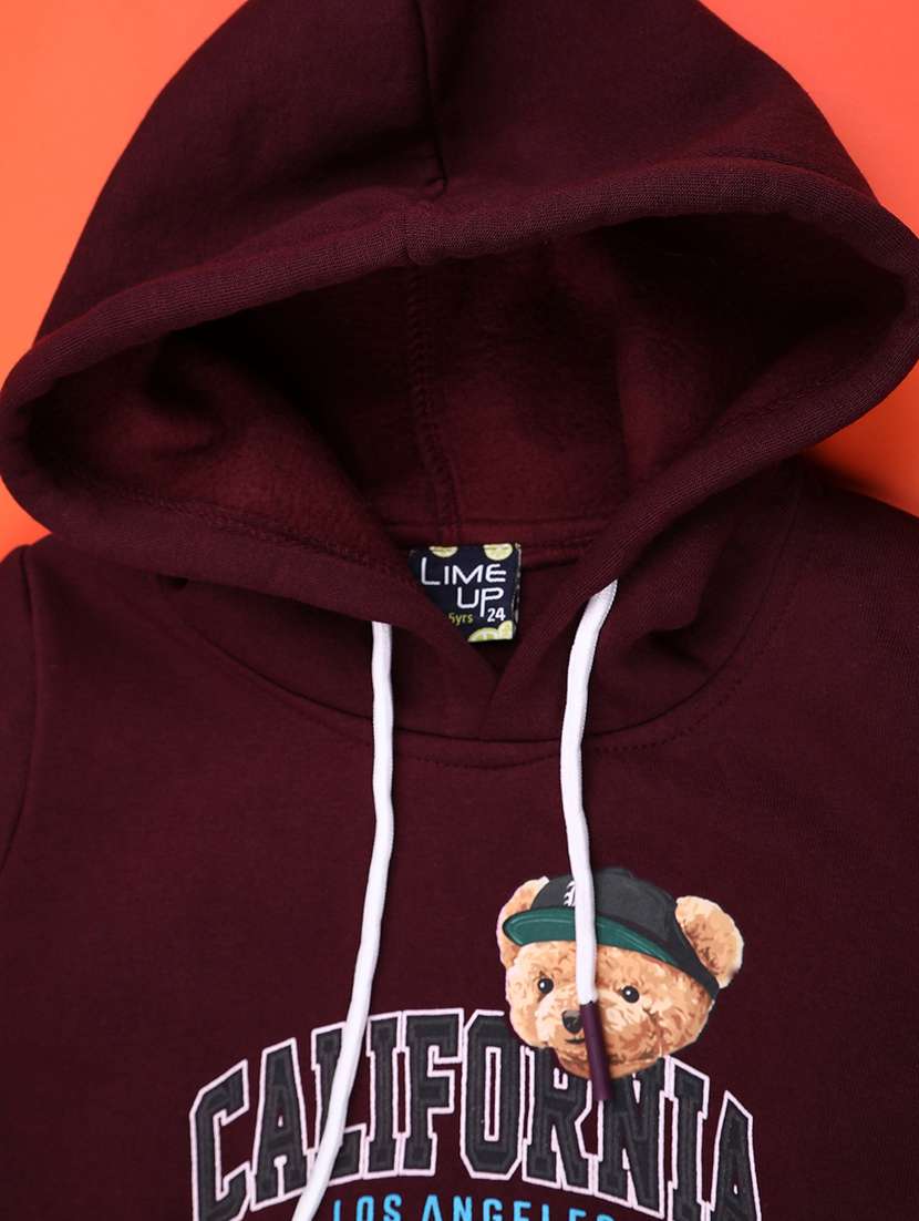 boys front & back print long sleeve sweatshirt - 22087912 -  Standard Image - 2