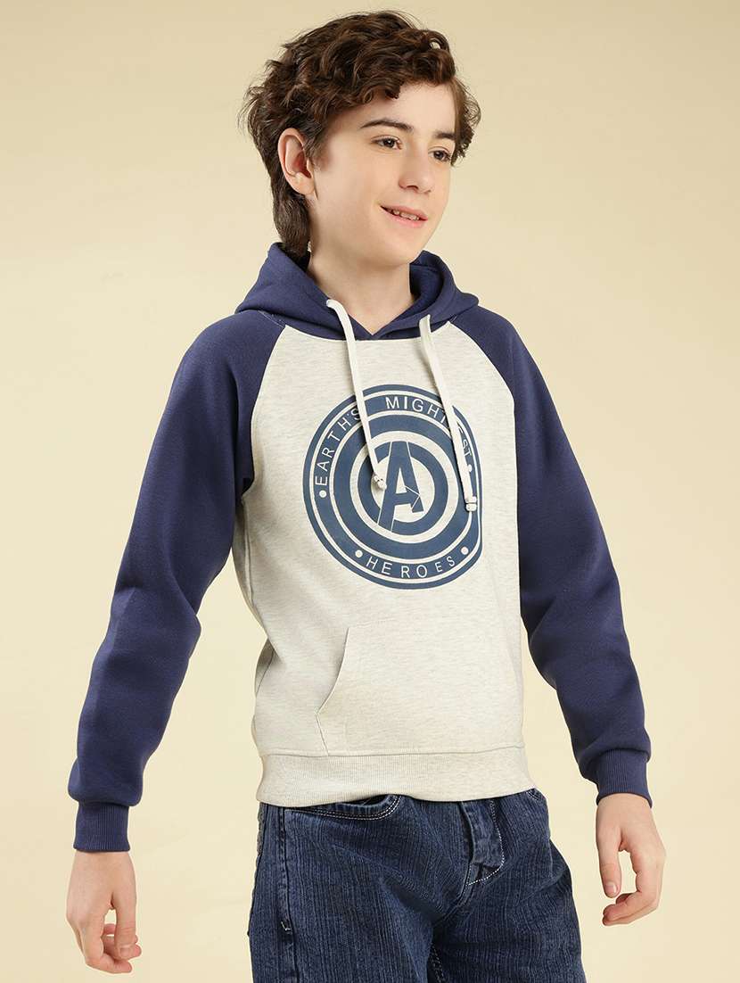 boys color block long sleeve sweatshirt - 22087960 -  Standard Image - 2