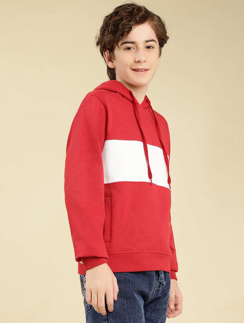 boys color block long sleeve sweatshirt - 22087961 -  Standard Image - 2